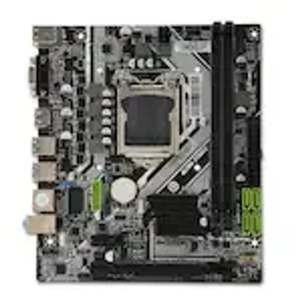 Intel Chipset H110 6th/7th Generation Micro ATX Motherboard II LGA1151 DDR4 Socket Supports i3/i5/i7 Processors - ZEBRONICS