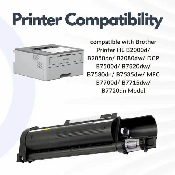 NPTECH TONER CATRIDGE TN B021 - 4 Pcs, NPTECH