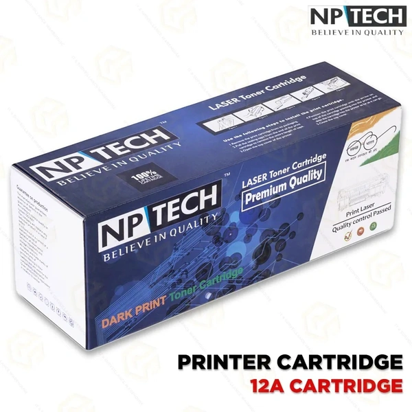 12A-Laser Toner Cartridge - 1 Pcs, NPTECH