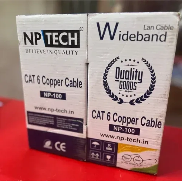 NPTECH CAT6 100M LAN CABLE - COPPER, NPTECH, 100M