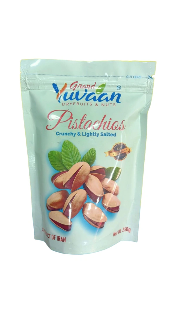 GRAND YUVAAN SALTED PISTACHIOS - 250GM
