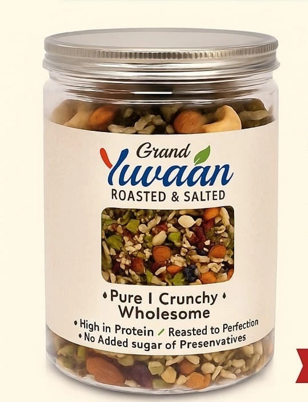 Grand Yuvaan Roasted & Salted Mix Dryfruits - 250gm