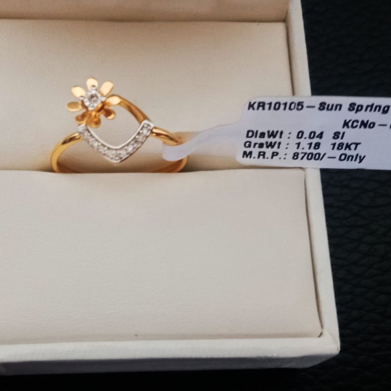 18k Real Diamond Ring JG-2005-02627 – Jewelegance