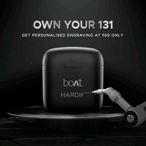 Boat Airdopes 131 - Black
