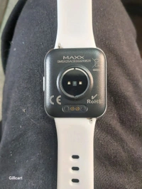 Maxx SX25 Ace Smart Watch - Silver, 1.69" Large HD Display