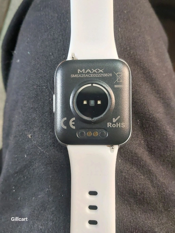Maxx SX25 Ace Smart Watch - Silver, 1.69" Large HD Display