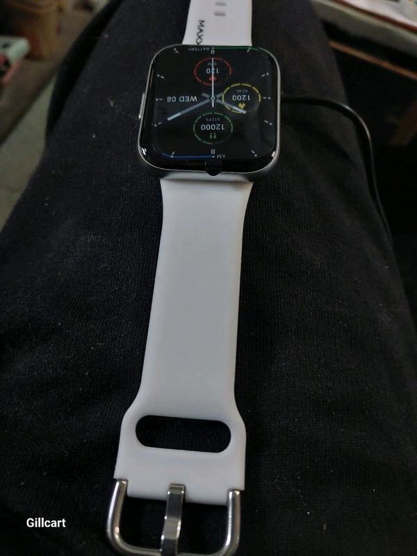 Maxx SX25 Ace Smart Watch - Silver, 1.69" Large HD Display