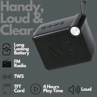 Brand MZ MZ M406SP (Portable Bluetooth Speaker) Dynamic Thunder Sound, 1200mAh Battery 5 W Bluetooth Speaker (Black, Stereo Channel) - Black