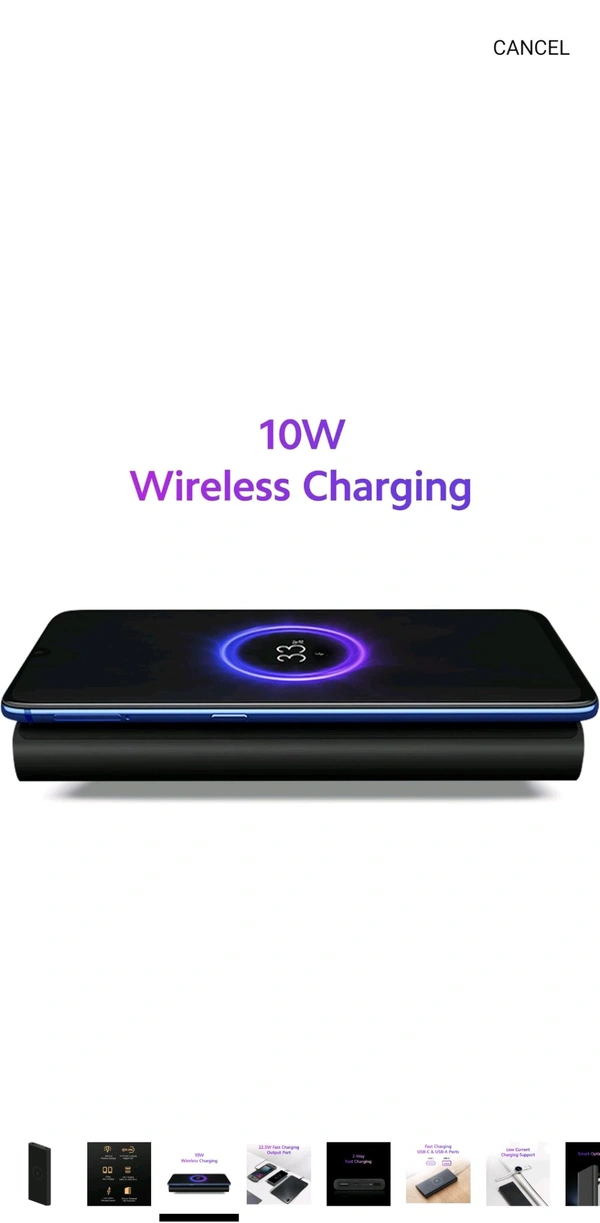 Xiaomi Wireless Power Bank 10000mAh | 22.5W Fast Charging (USB-A) | 10W Wireless Charging | Two-Way Fast Charging | Fast Charging USB C Input Port