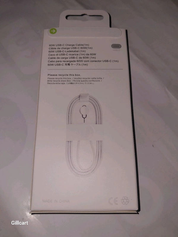 iPhone 16 Cable C to C - White