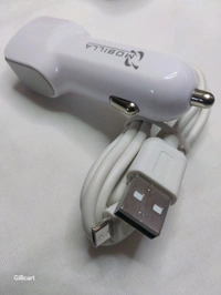 Mobilla 2 USB Car Charger - White