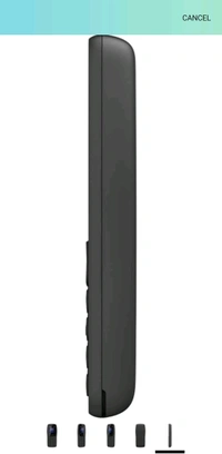 Nokia 105 | Single SIM Keypad Phone | Black - Black
