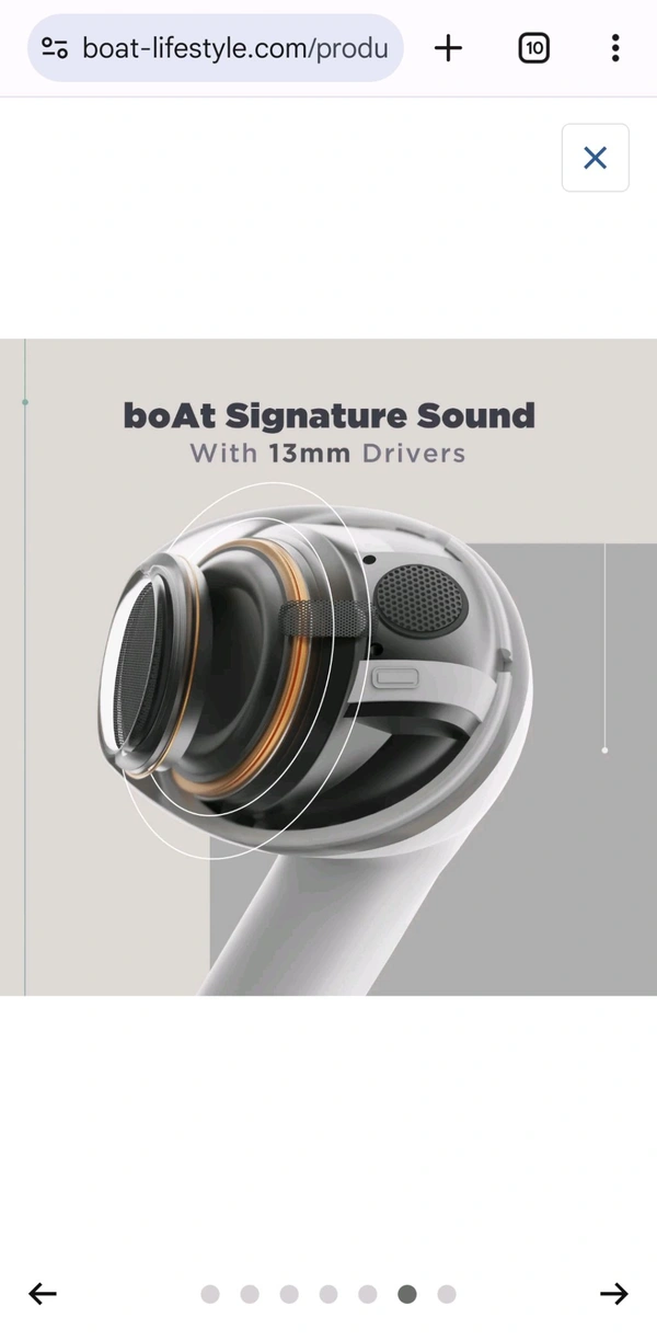 Boat Airdopes Atom 81 - White