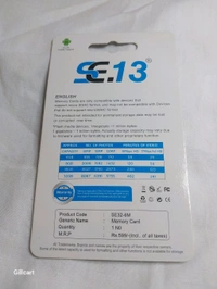 SE13 SE.13 32 GB SD Card