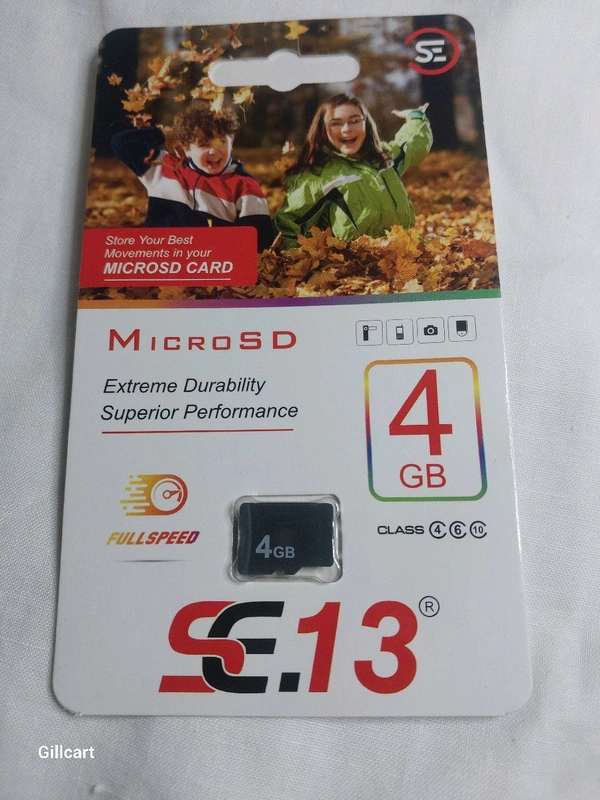 SE13 SE.13 4GB SD Card 