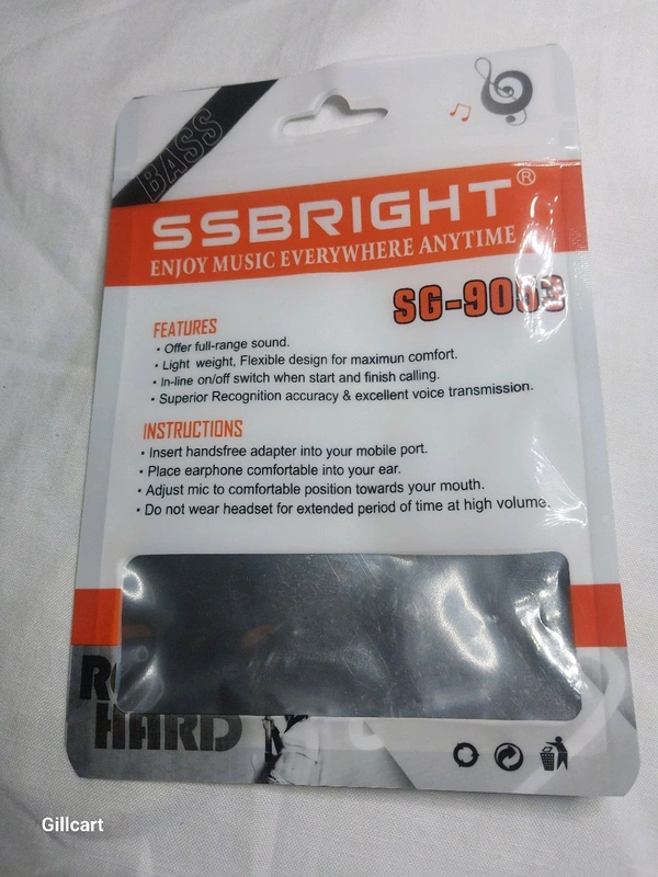 SSBRIGHT SG-9053 Perfume Earphones 