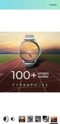 BeatXP beatXP Nuke 1.32” Super AMOLED Display Bluetooth Calling Smart Watch, 466 * 466px, Metal Body, 500 Nits, 60Hz Refresh Rate, 100+ Sports Modes, 24/7 Health Tracking, IP67 (Silver with Metal Magnetic) - Silver