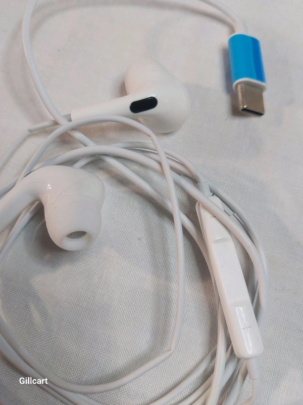Apollo Type C Earphones  - White