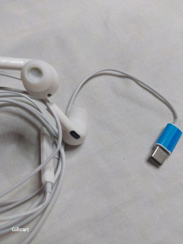 Apollo Type C Earphones  - White