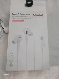 Apollo Type C Earphones  - White