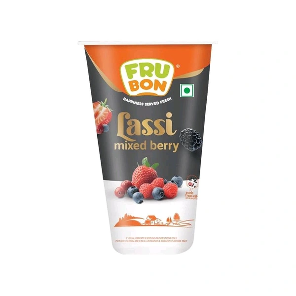 CUP LASSI MIXBERRY 200g X6