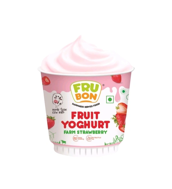 YOGHURT STRAWBERRY 100gx12