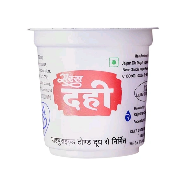 Saras Dahi Cup 200 Gm. 