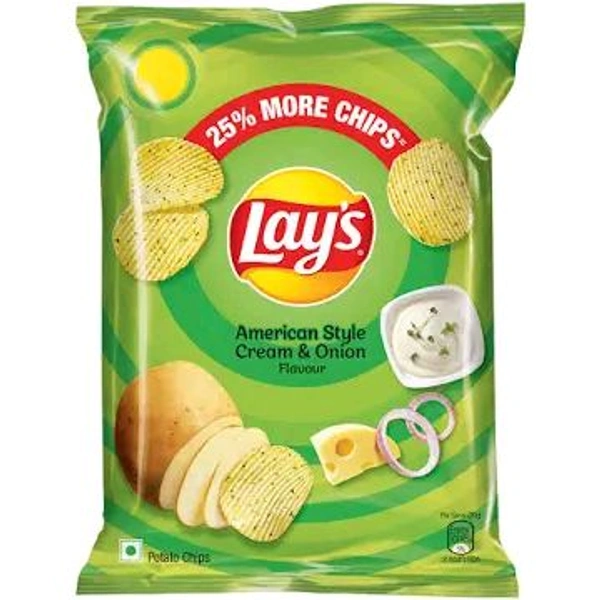 Lay's Amercan Style Cream & Onion 