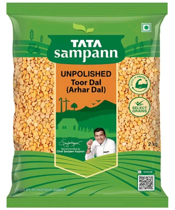 Tata Sampann Yellow Toor/arhar Dal(Toor Dalna)