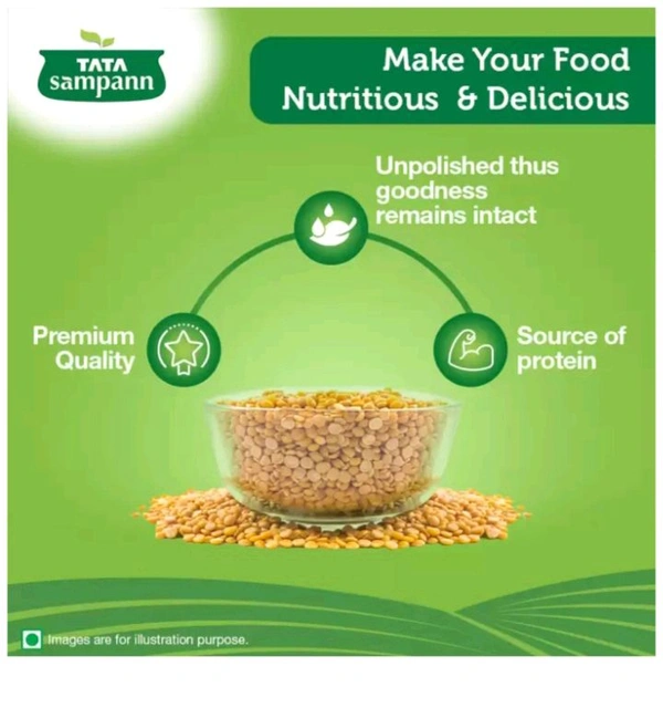 Tata Sampann Yellow Toor/arhar Dal(Toor Dalna)