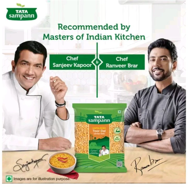 Tata Sampann Yellow Toor/arhar Dal(Toor Dalna)