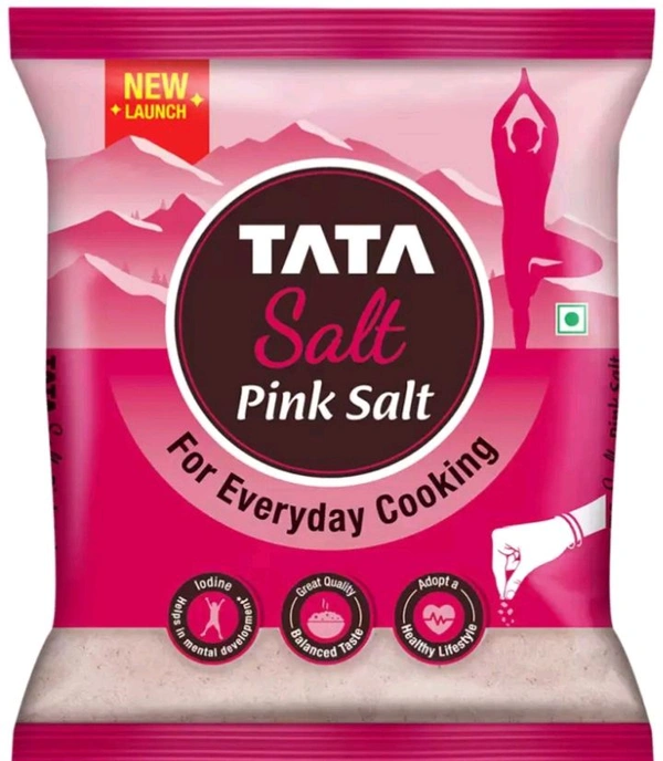 Tata Salt Iodized Salt Himalaya Pink Rock Salt