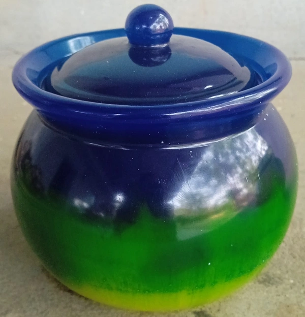Small Pots - Set of 4 pots - 6" Height 5" Diameter (each Pot), Multicolour, 7 to 8 Days