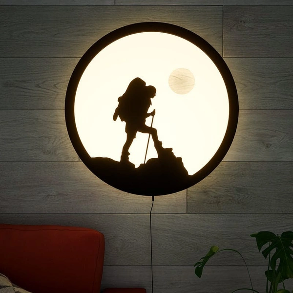Epoxy Resin based Fancy Multicolor Light - Adventure Design - 15" Diameter, Multicolor, 7 to 8 Days