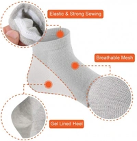 Gel Heel Socks 