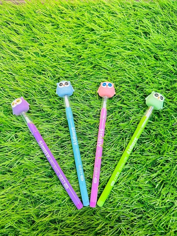 OWL PENCIL ( PACK OF 4 )