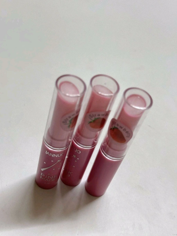 Pink magic strawberry lip balm combo of 3