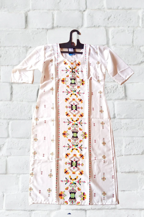 Women Kurta  - White, Medium