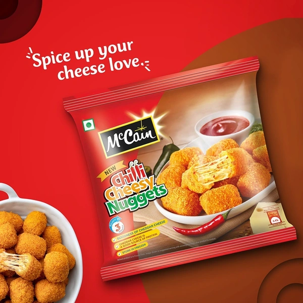 Mccain Chilli Cheesy Nuggets - 400gm