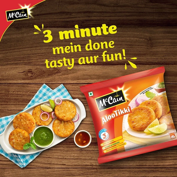Mccain Aloo Tikki - 520gm