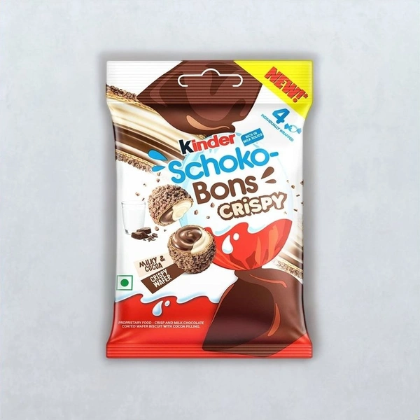 Kinder Joy Schoko Bons Crispy Shaped Chocolates Small Pack - 22.4 g