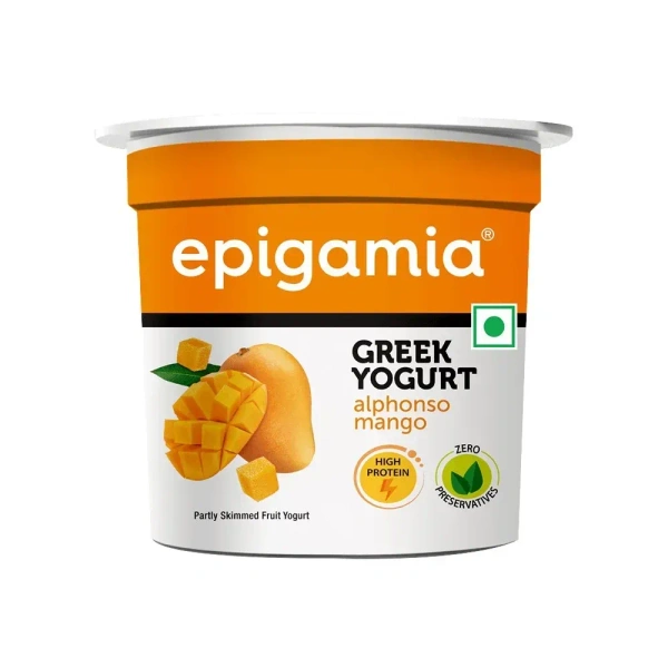 Epigamia Mango Flavoured Greek Yogurt