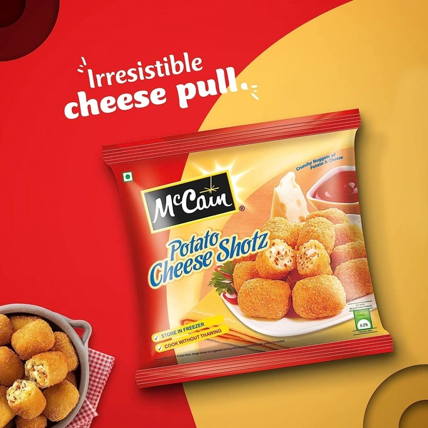 Mccain Potato Cheese Shots - 400gm
