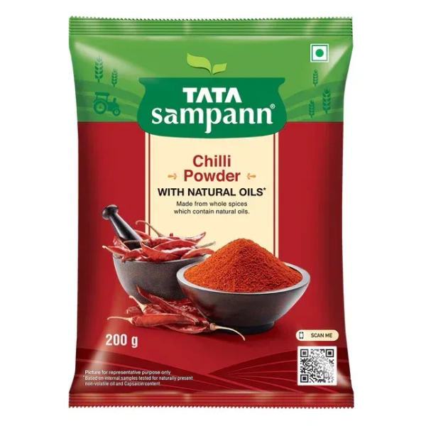 Tata sampann Chilly Powder With Natural Oils - 200 g