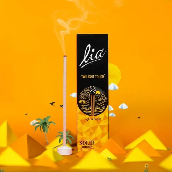 Lia Light & Bright Solid Dhoop - 24N