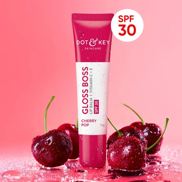 Dot & Key SPF 30 Tinted Lip Balm (Cherry Pop - Medium Tinted) - 4.9 g