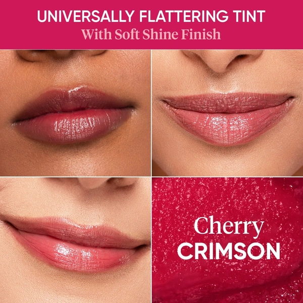 Dot & Key Barrier Repair Hydrating Lip Balm SPF 50+ (Cherry Crimson - High Tinted) - 4.5 g