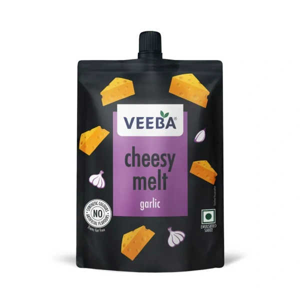 Veeba Cheesy Melt Garlic - 200 gm