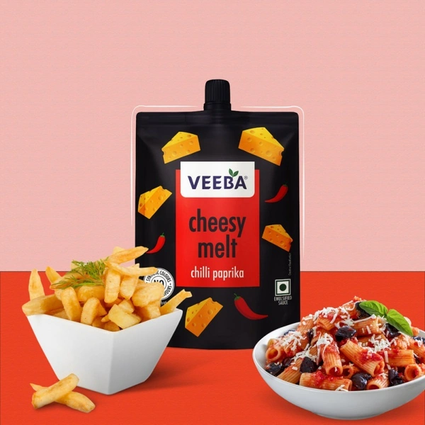 Veeba Cheesy Melt Chilli Paprika - 200 gm