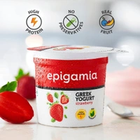 Epigamia Strawberry Flavoured Greek Yogurt